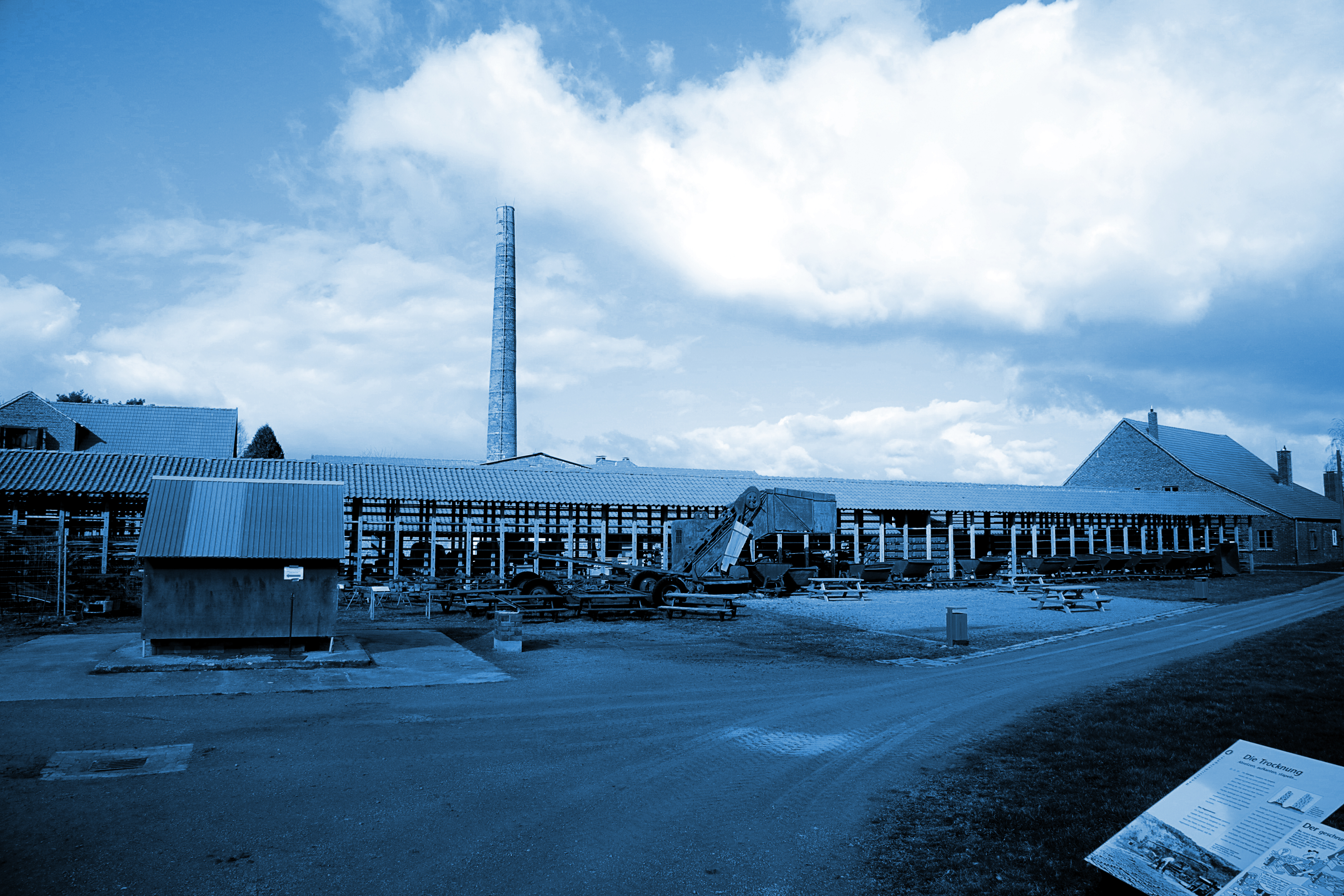 Blick auf die Ziegelei Lage Blick auf die Ziegelei Lage